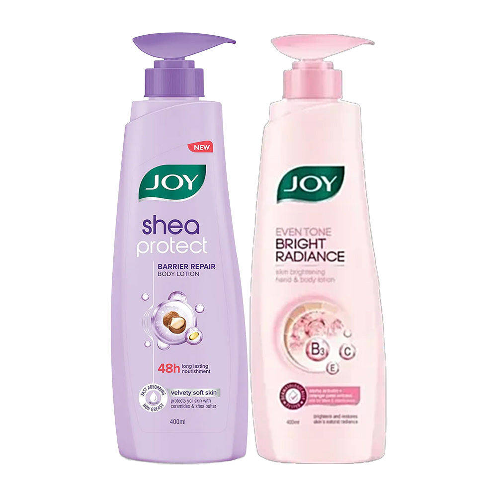 Joy Shea Protect Body Lotion Winter Set (Ceramide & Shea Butter) for Barrier Repair