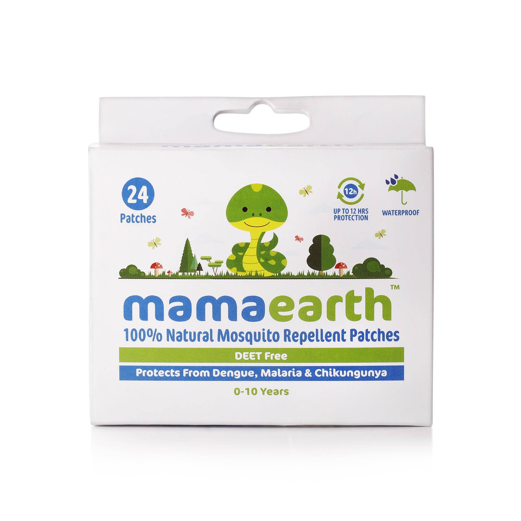 Mamaearth 100% Natural Repellent Mosquito Patches For Babies With 12 Hour Protection