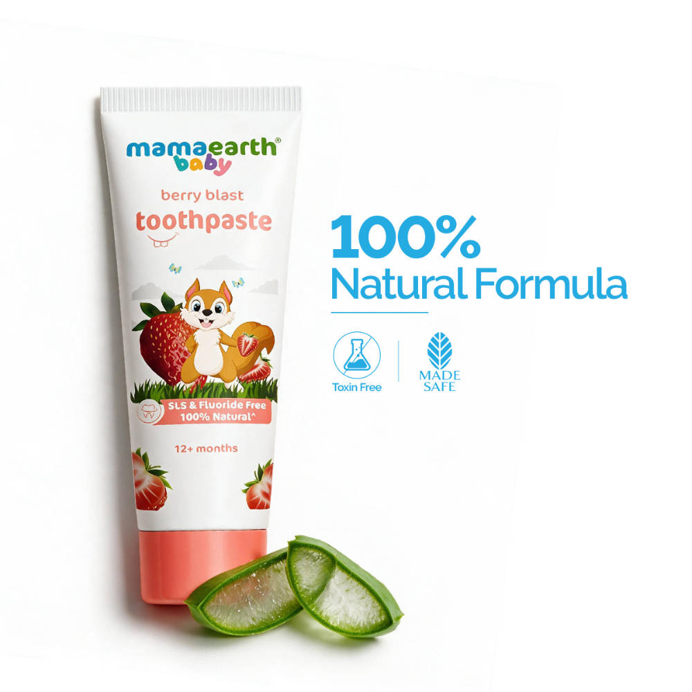 Mamaearth 100% Natural Berry Blast Kids Toothpaste