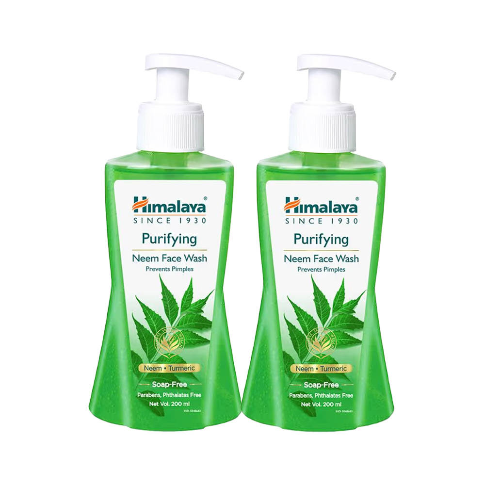 Himalaya Purifying Neem Face Wash - Pack of 2