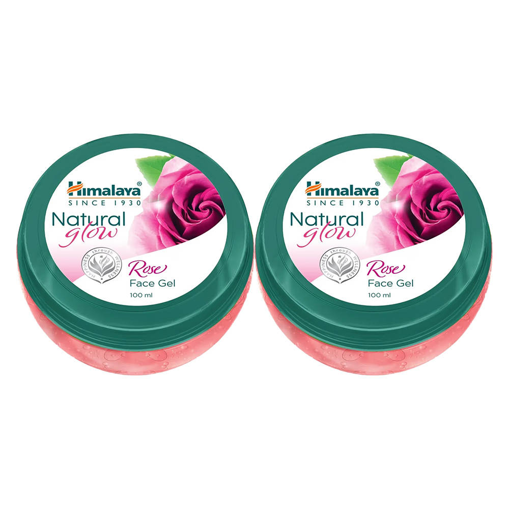 Himalaya Natural Glow Rose Face Gel Duo