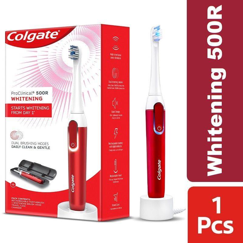 Colgate ProClinical 500R Whitening Battery Powered Toothbrush - 1 Pc