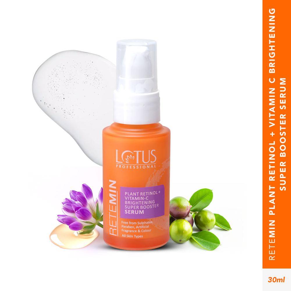 Lotus Herbals Lotus Professional Retemin Plant Retinol & Natural Vitamin C Brightening Super Booster Serum