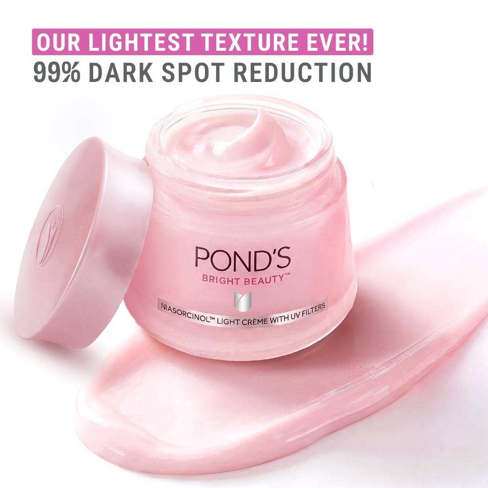 Pond's Bright Beauty Anti-Spot Serum Cream with Niacinamide and SPF 15 PA++, Fades Dark Spots