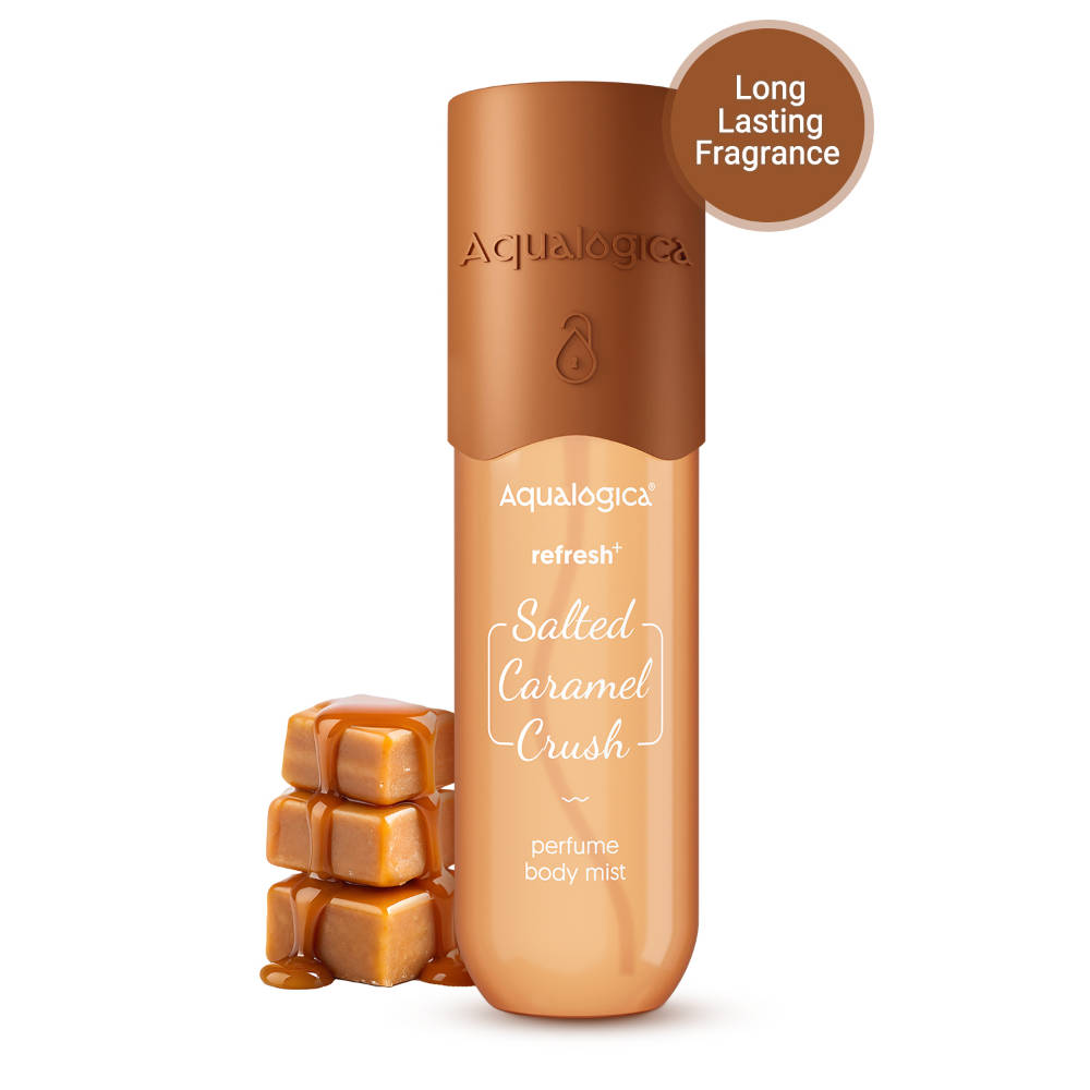 Aqualogica Salted Caramel Crush Refresh+ Perfume Body Mist