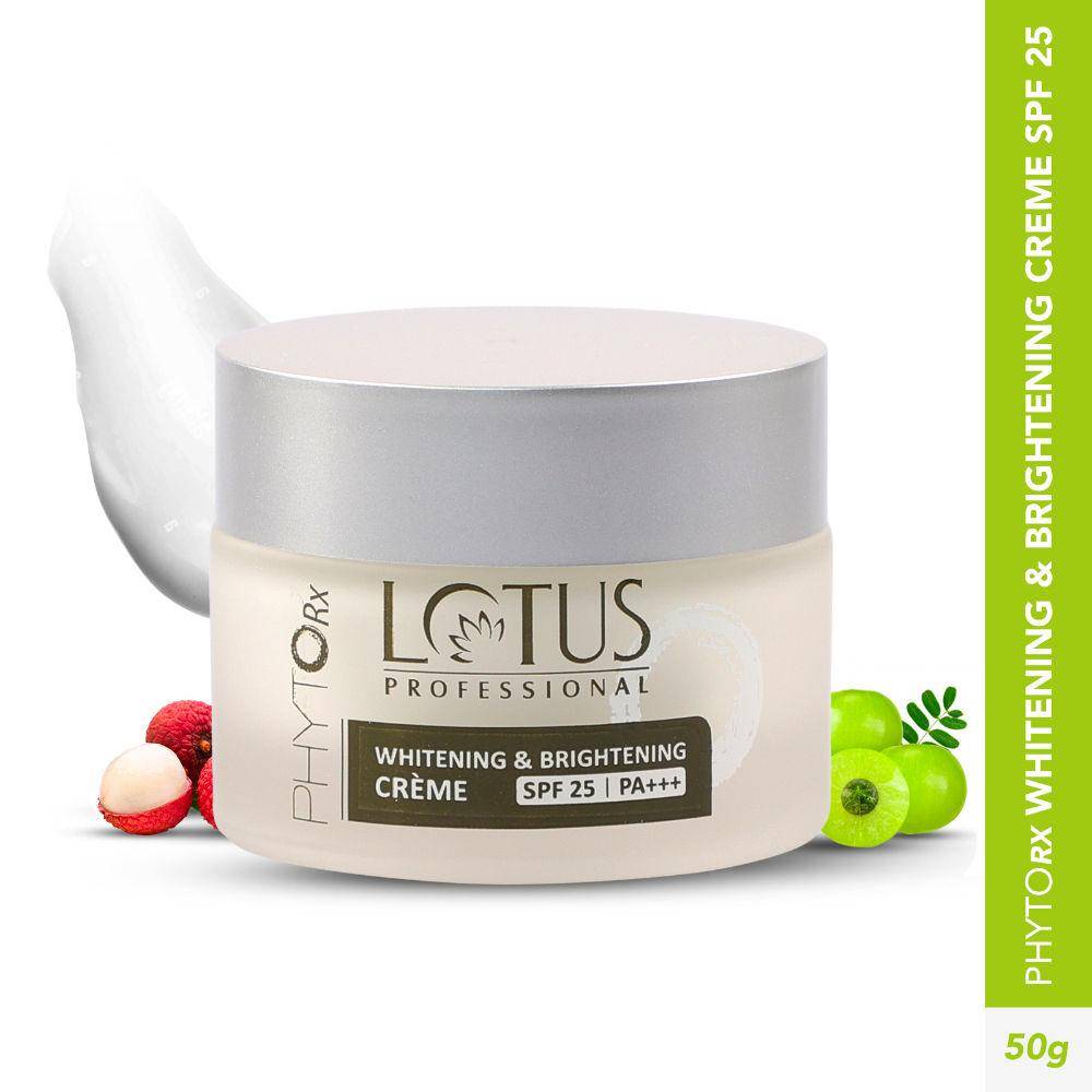 Lotus Herbals Lotus Professional PhytoRx Whitening & Brightening Face Cream, For Radiant Skin, Remove Pigmentation