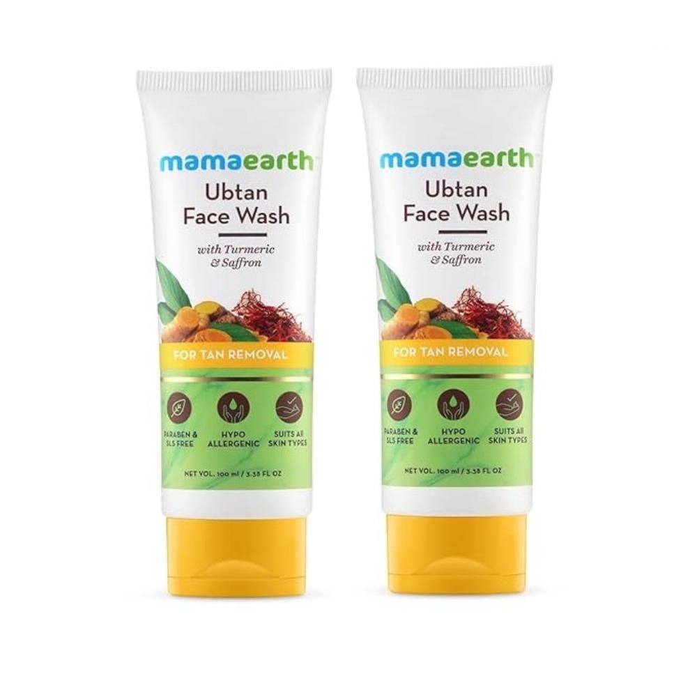 Mamaearth Ubtan Face Wash - Pack Of 2