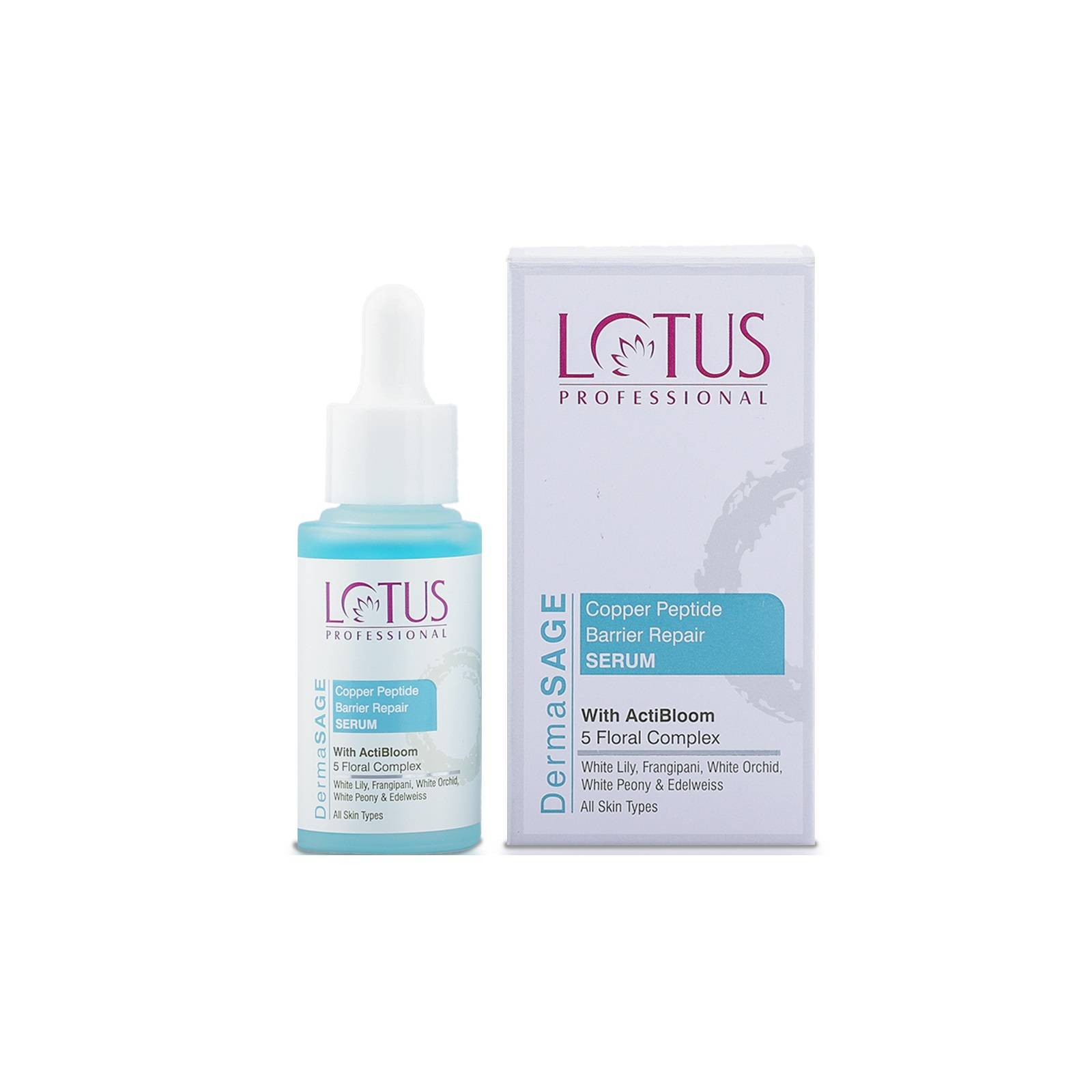 Lotus Herbals Lotus Professional Dermasage Copper Peptide Barrier Repair Serum