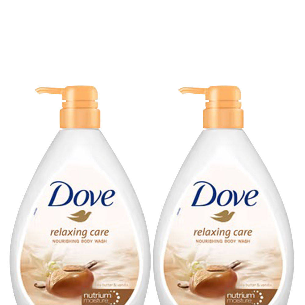 Dove Relaxing Shea Butter Body Wash - Pack of 2