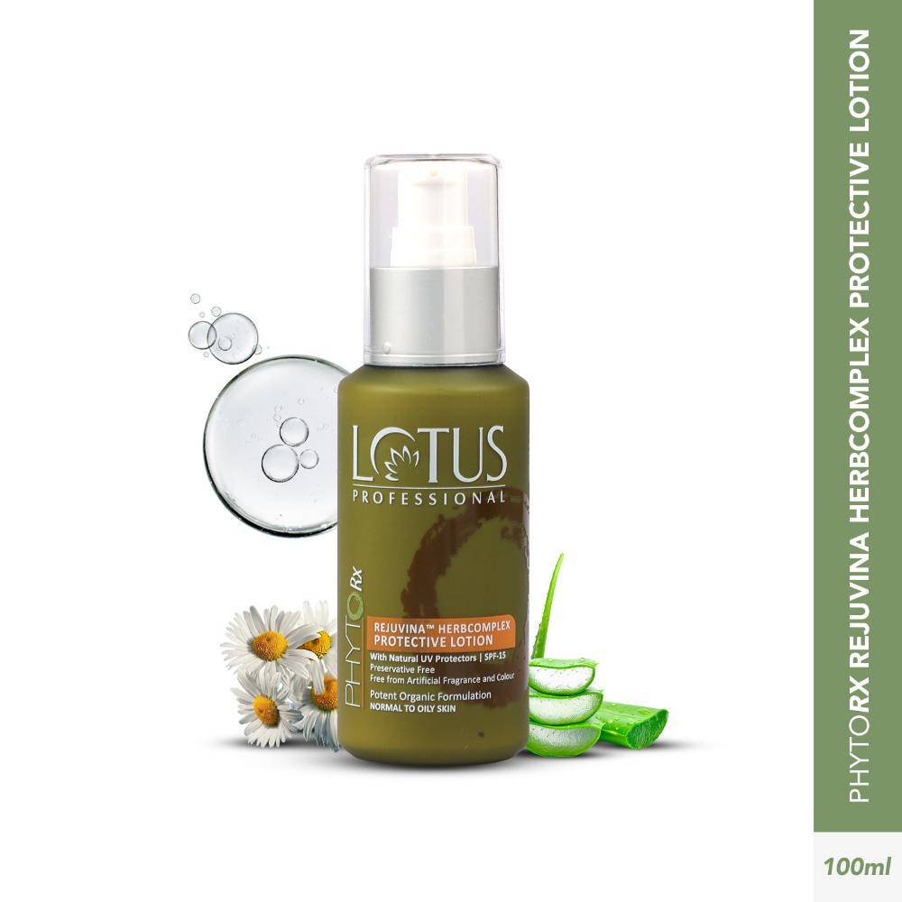 Lotus Herbals Lotus Professional Phyto-Rx Rejuvina Herbcomplex Protective Lotion SPF 15