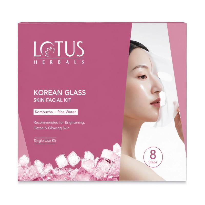 Lotus Herbals Korean Glass Skin Facial Kit