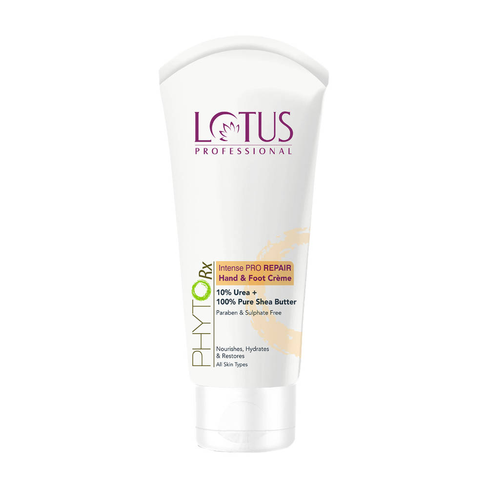 Lotus Herbals Lotus Professional Intense Pro Repair Hand & Foot Cream, 100% Shea Butter & Gives Hydration