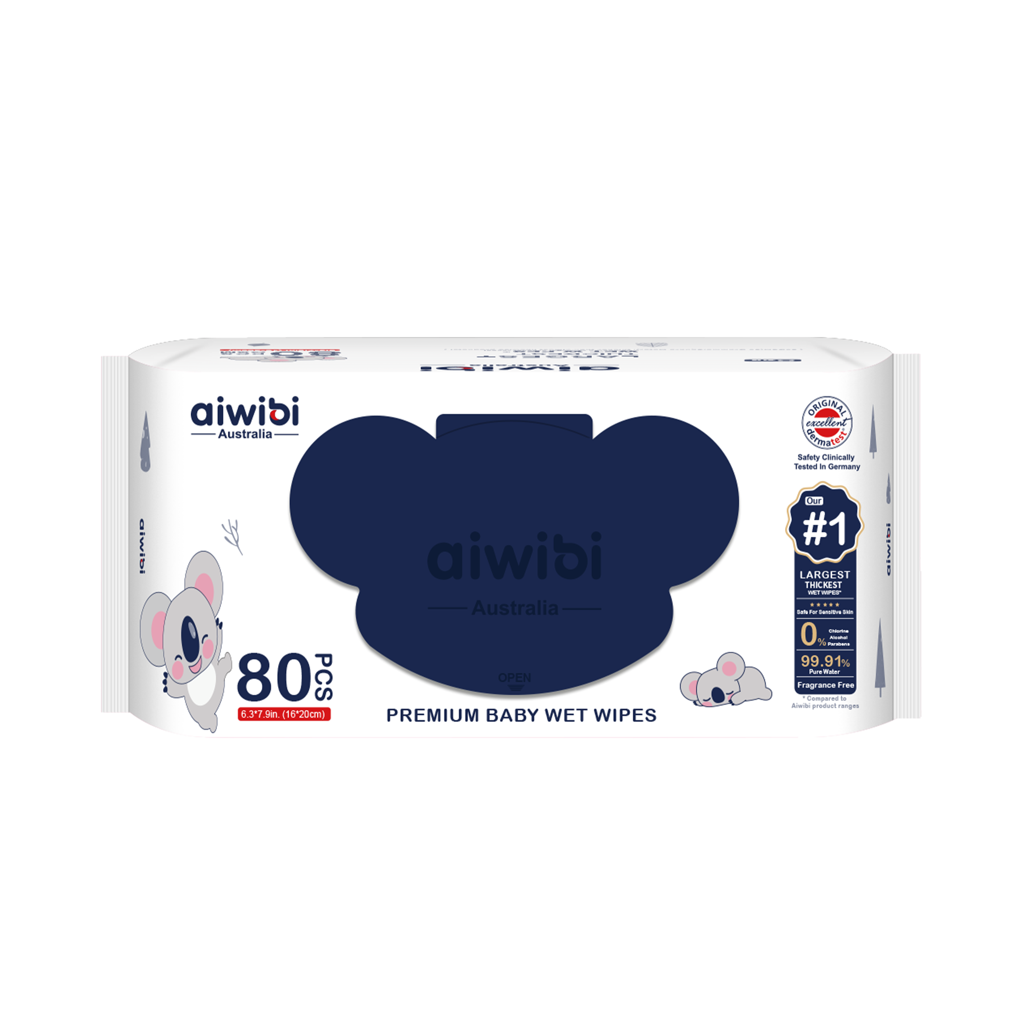 Aiwibi #1 Thickness Premium Baby Wet Wipes