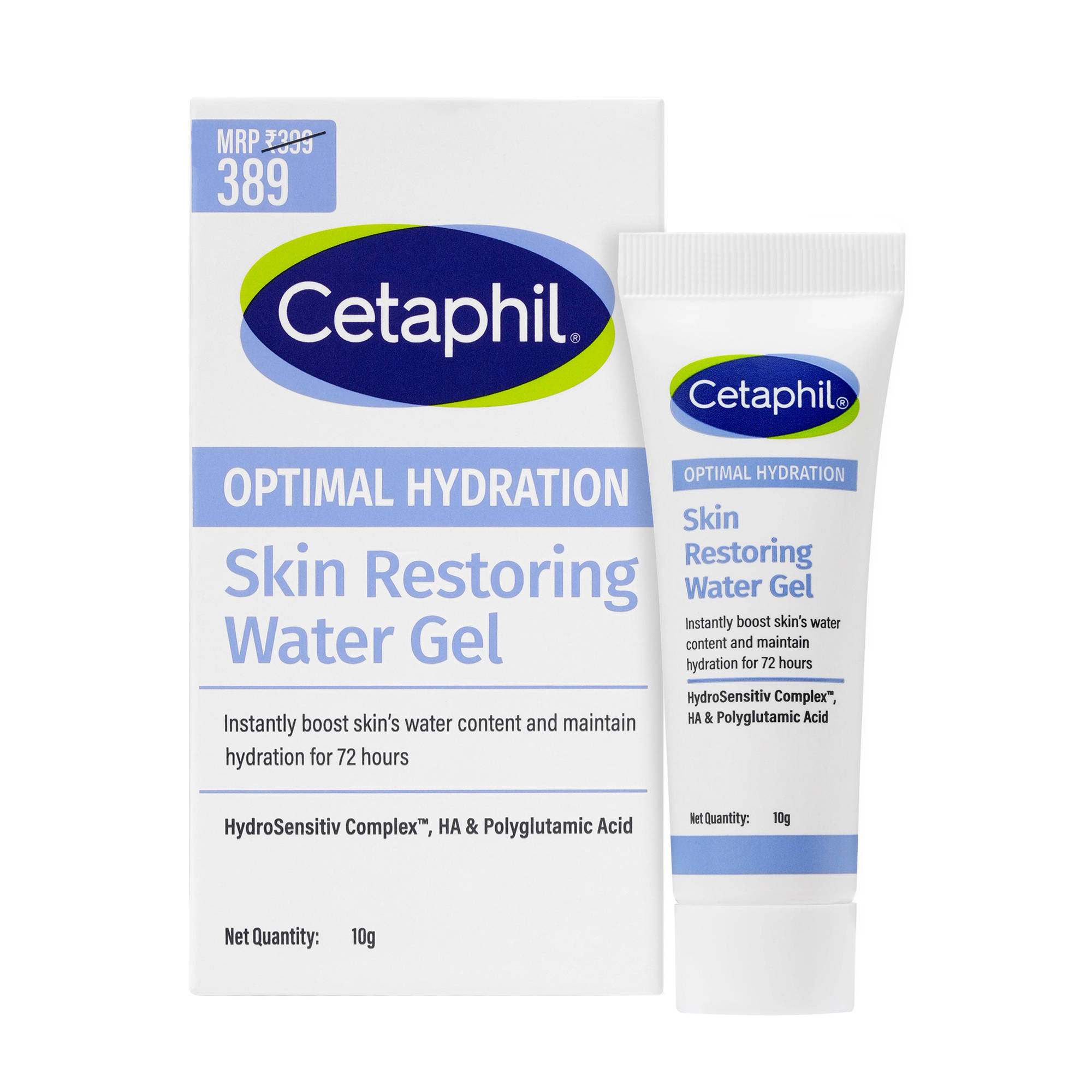 Cetaphil Optimal Hydration Restoring Water Gel - Hydrosensitive Complex For 72H Hydration