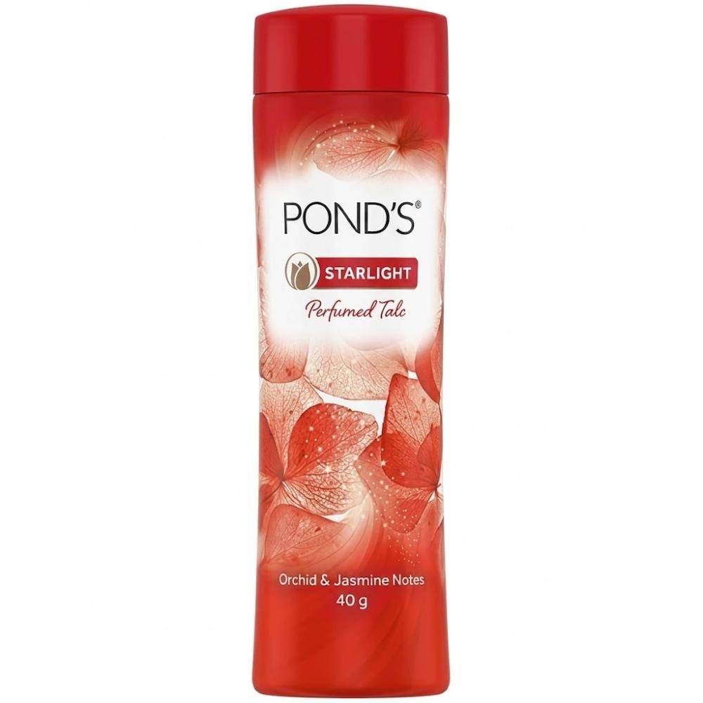 Pond's Ponds Starlight Perfumed Talc Powder Orchid & Jasmin Notes