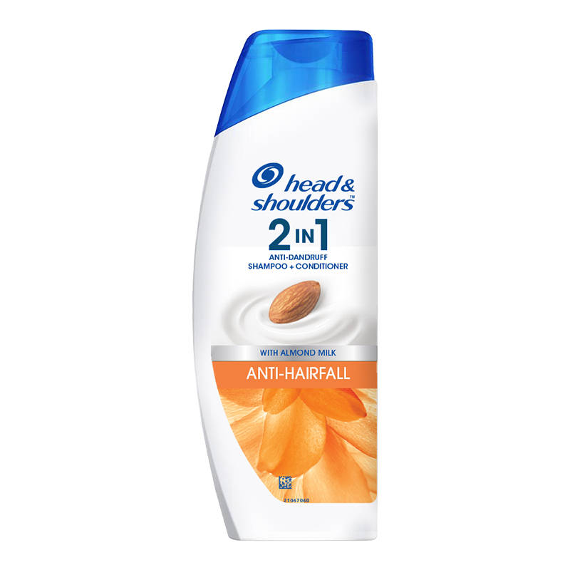 Head & Shoulders 2-in-1 Anti-hairfall Anti-dandruff Shampoo + Conditioner with almond milk