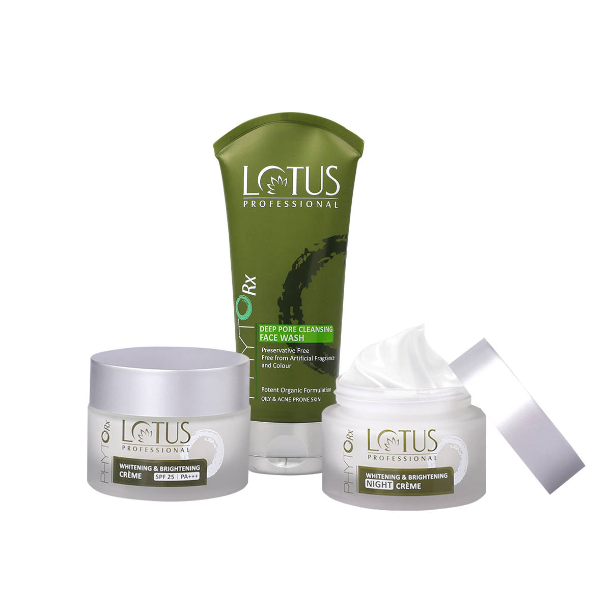 Lotus Herbals Lotus Professional Phyto-Rx Cream Night Cream & Face Wash Combo