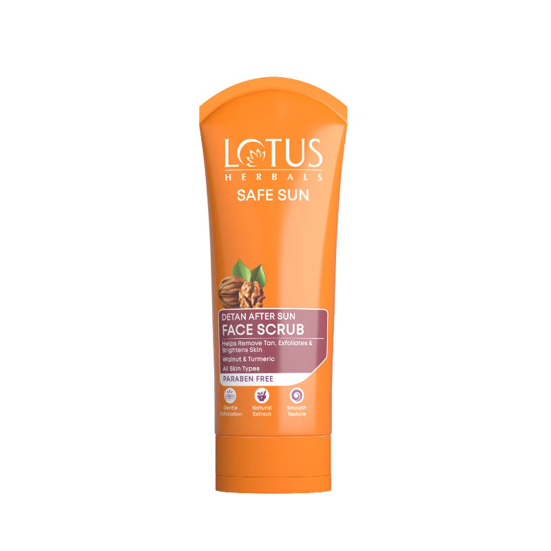 Lotus Herbals Safe Sun Detan After-Sun Face Scrub