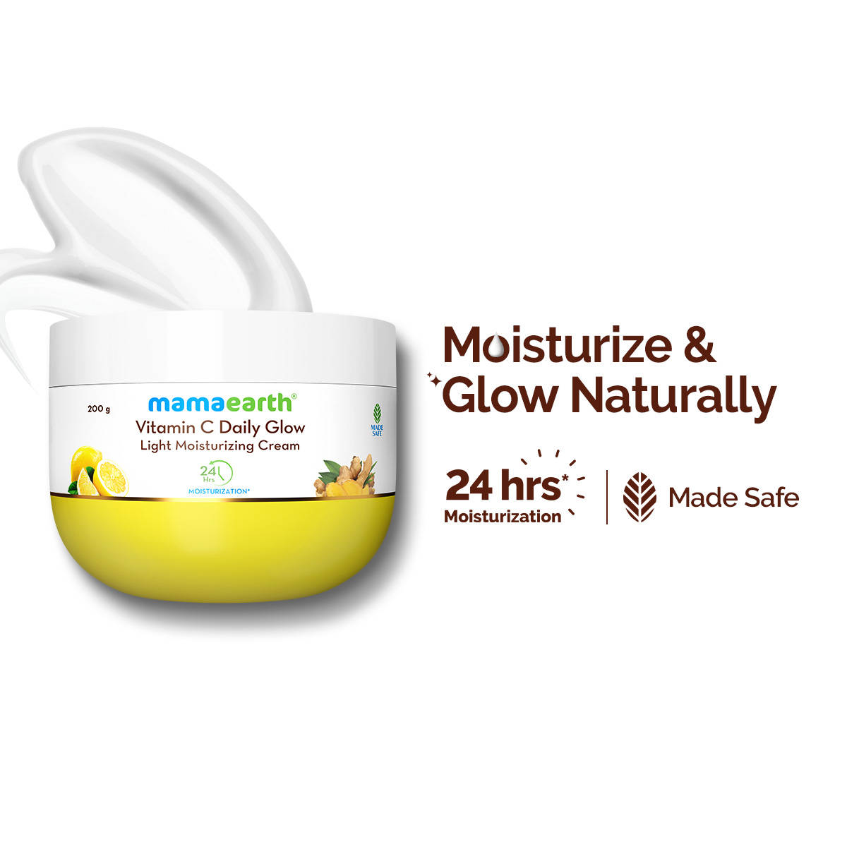 Mamaearth Vitamin C Daily Glow Light Moisturizing Cream