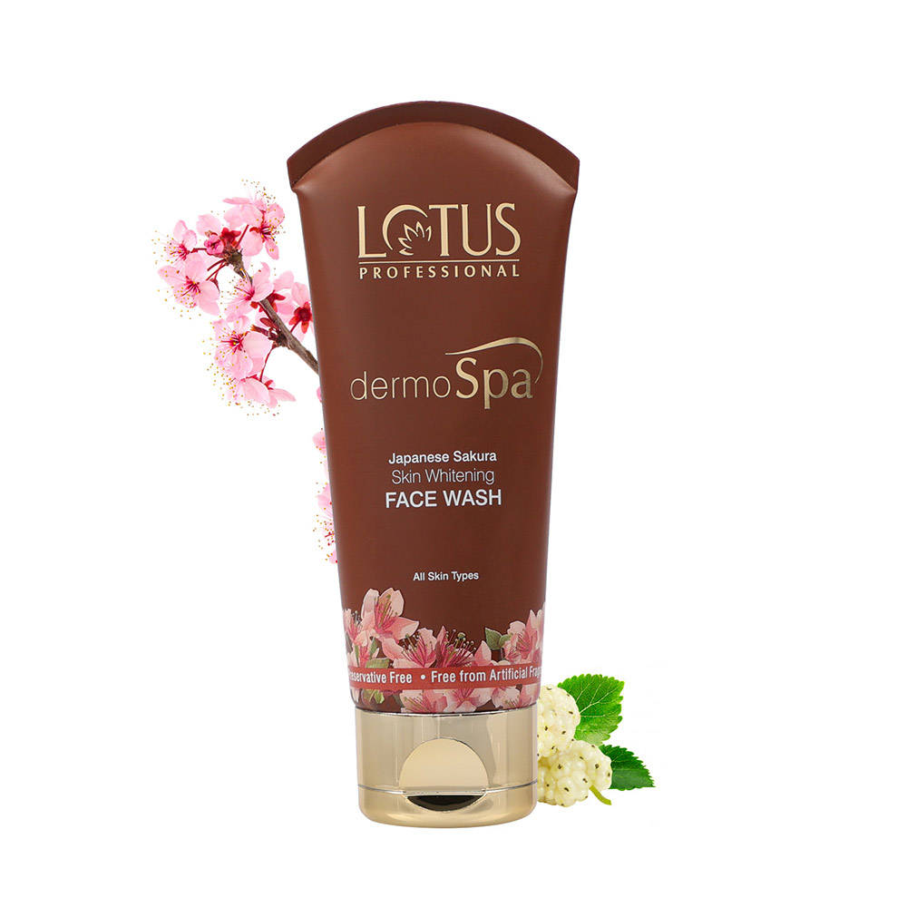 Lotus Herbals Lotus Professional dermoSpa Japanese Sakura Skin Whitening Face Wash
