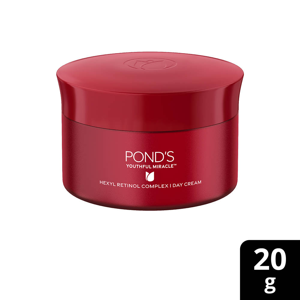 Pond's Ponds Youthful Miracle Hexyl Retinol Complex, Renew & Repair Day Cream, SPF 15 PA++