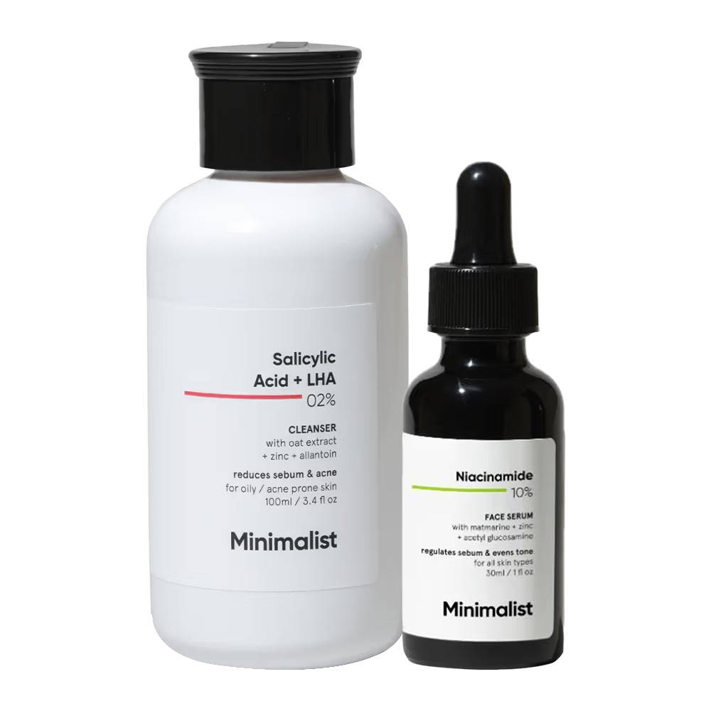 Minimalist Daily Acne & Oil Control Duo