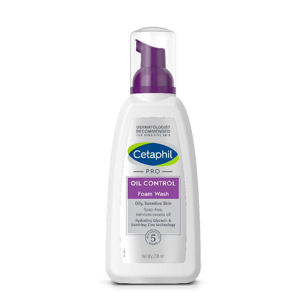 Cetaphil PRO Oil Control Foam Face Wash for Acne Prone & Oily Skin