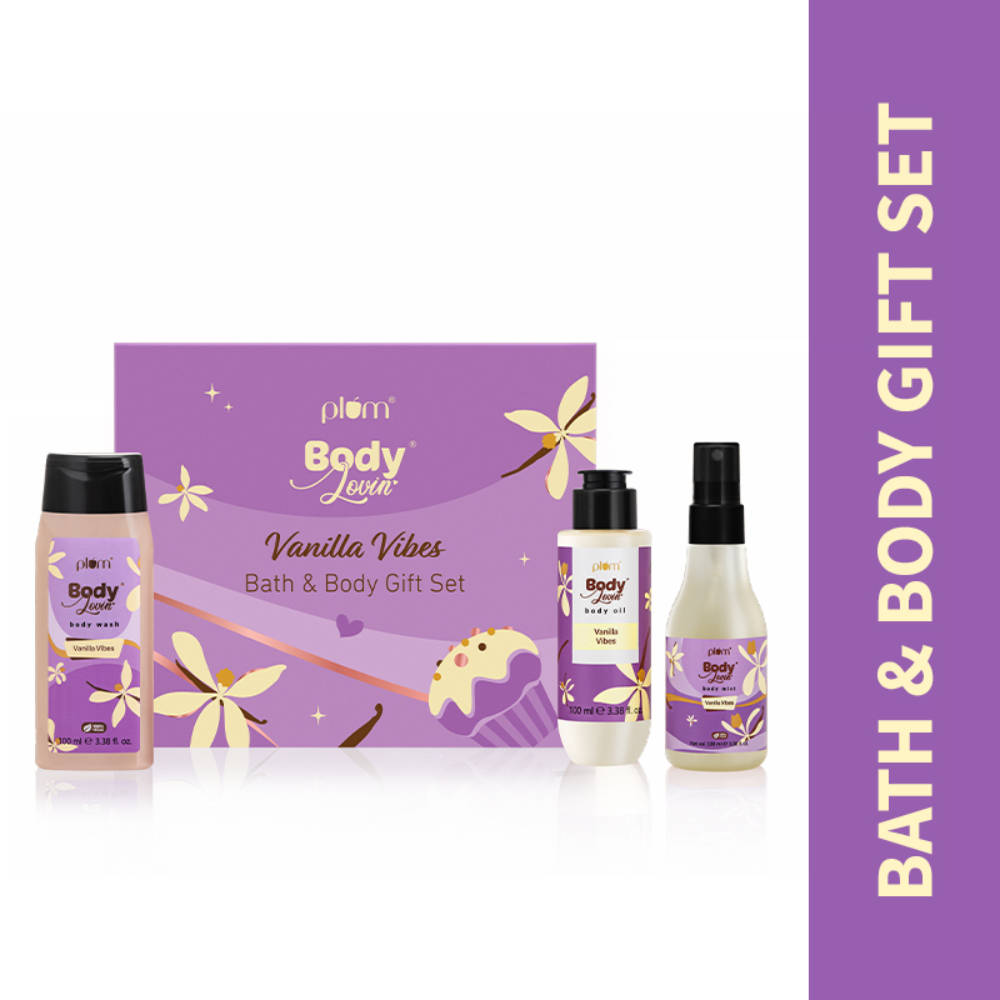 Plum BodyLovin Vanilla Vibes Bath & Body Gift Set