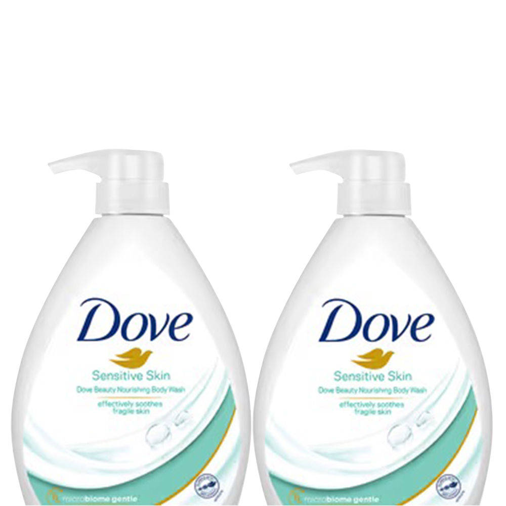 Dove Beauty Nourishing For Sensitive Skin Body Wash - Pack of 2