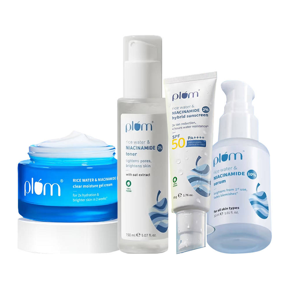 Plum Niacinamide Clear & Bright Skin Combo