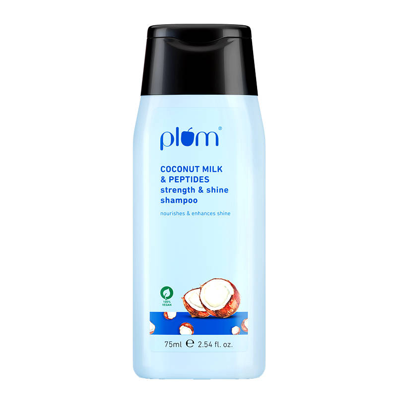 Plum Coconut Milk & Peptides Strength And Shine Shampoo