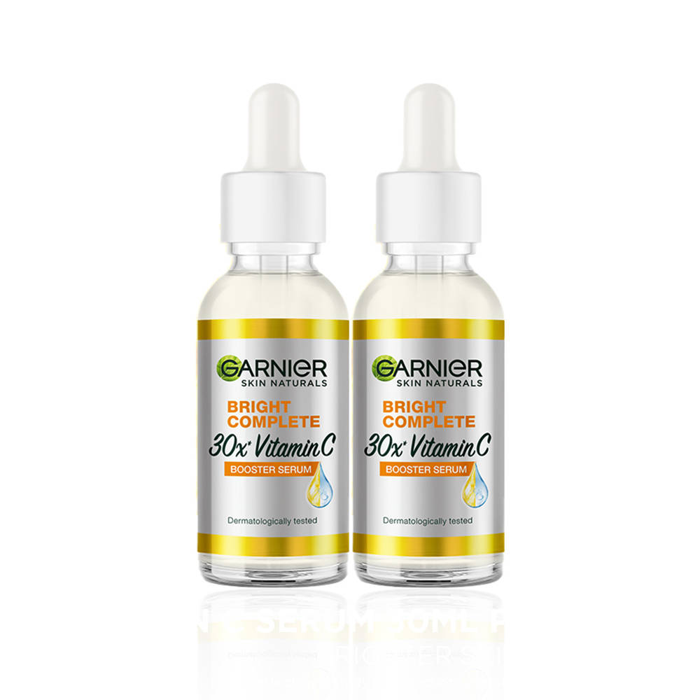 Garnier Light Complete Vitamin C Booster Serum Pack of 2