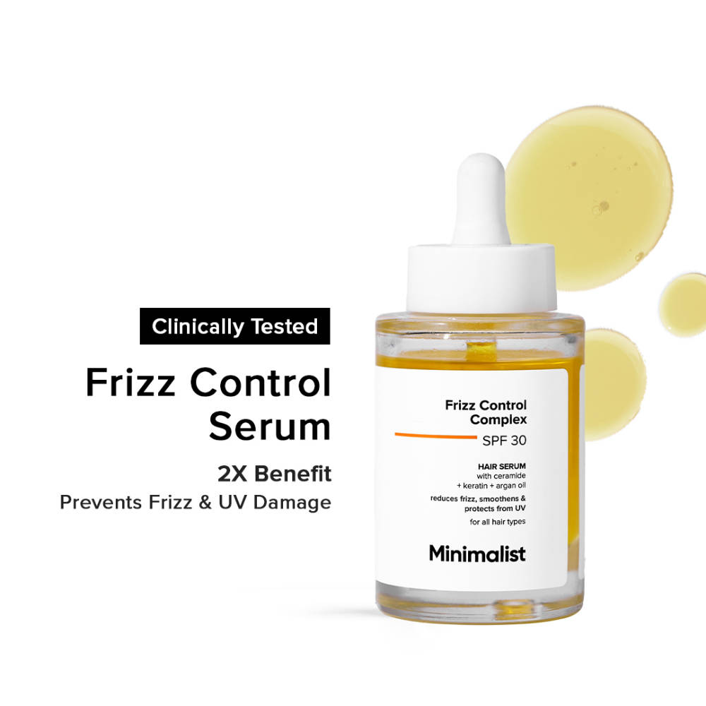 Minimalist Frizz Control Complex SPF 30 Hair Serum