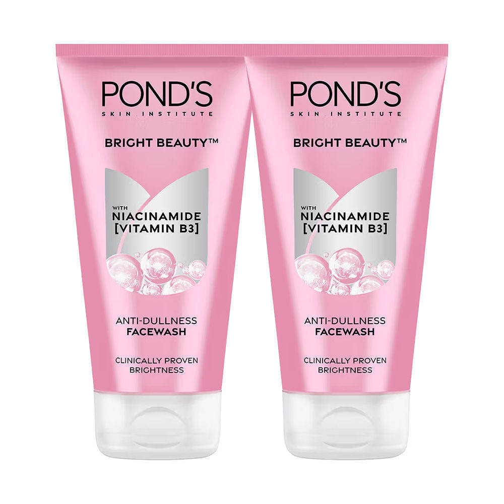 Pond's Ponds Bright Beauty Facewash With Niacinamide - Pack Of 2
