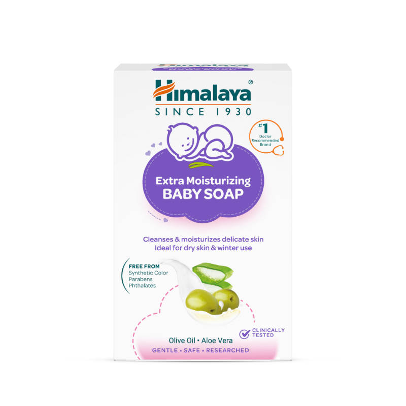 Himalaya Baby Care Extra Moisturizing Baby Soap