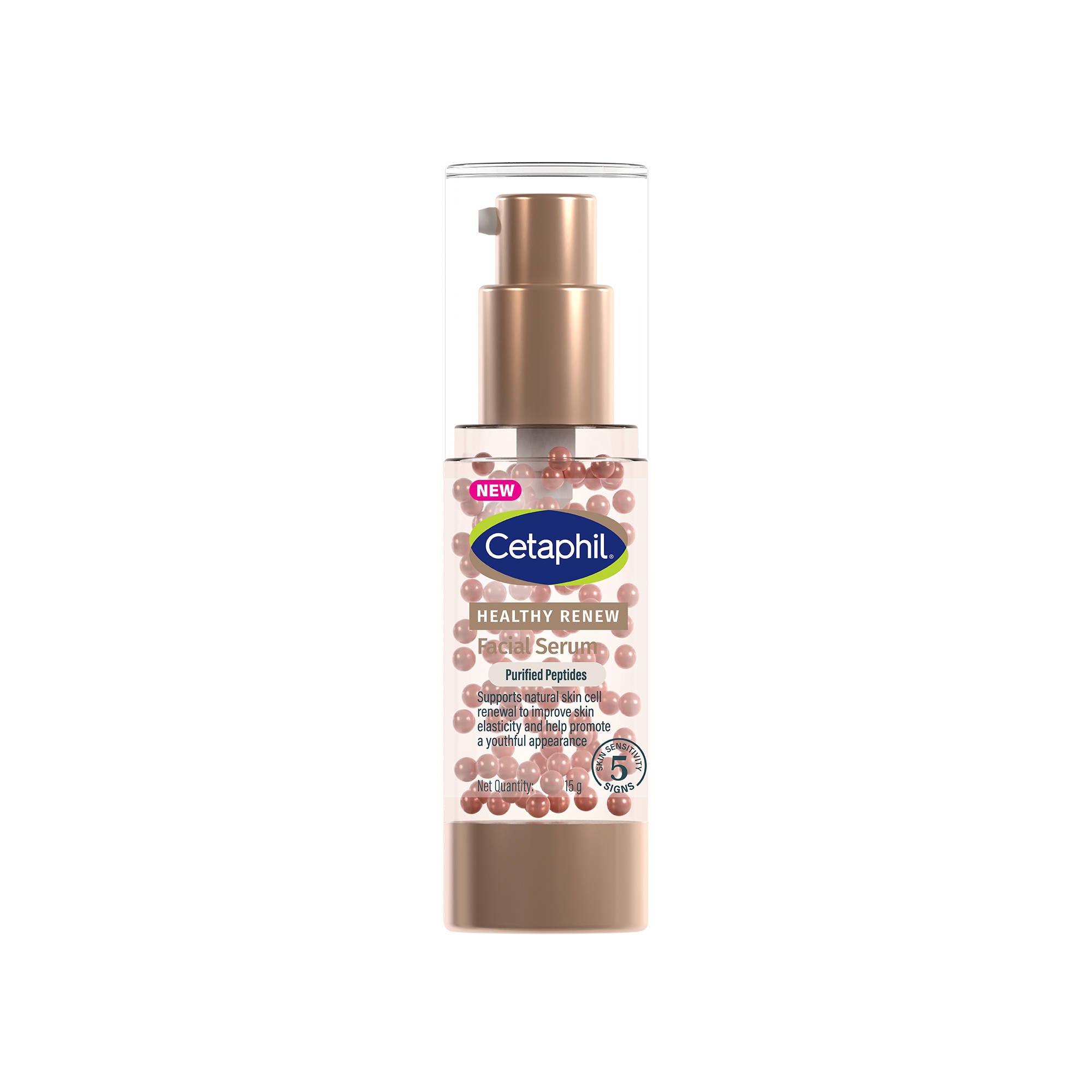 Cetaphil Healthy Renew Facial Serum With Purified Peptides Improves Firmness Boosts Luminosity