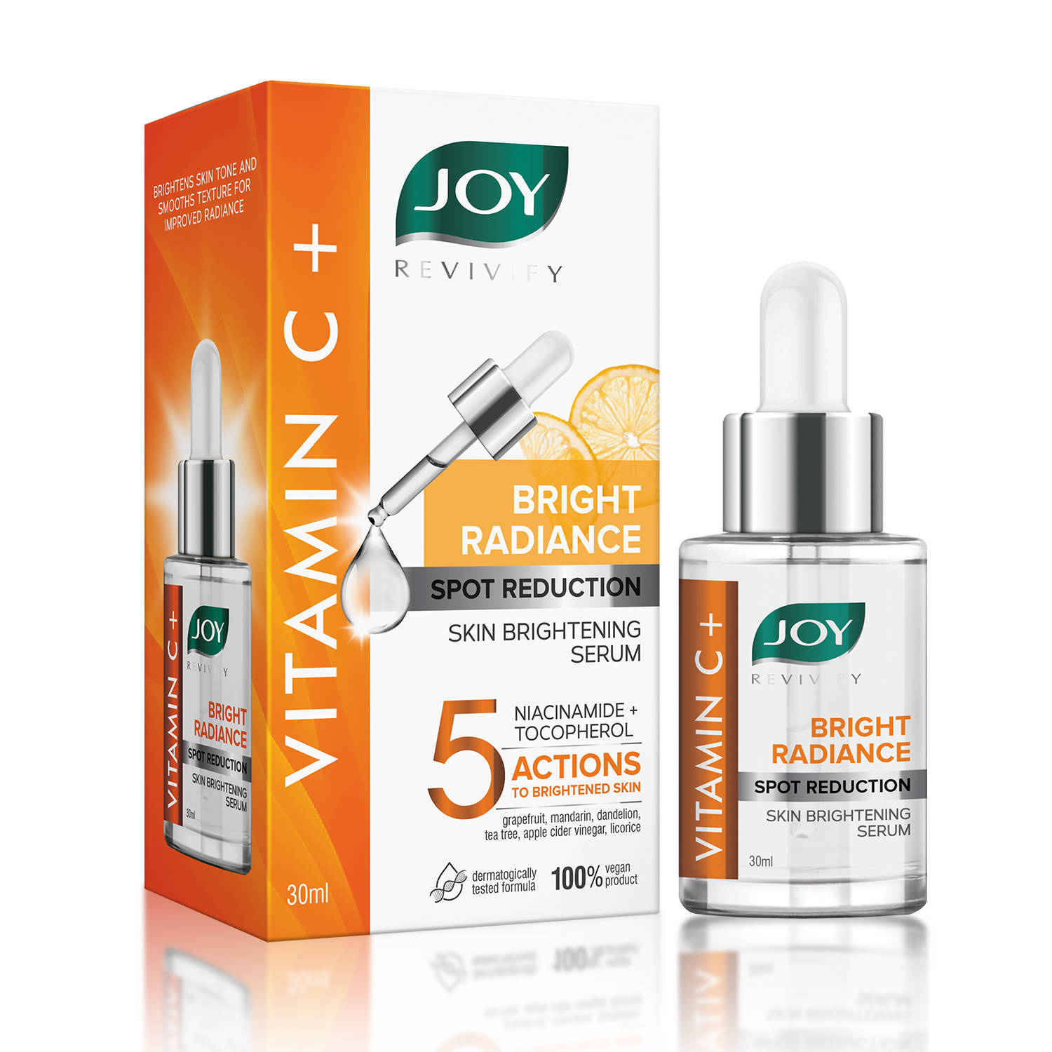 Joy Skin Brightening Vitamin C + Face Serum For Glowing Skin, Controls Premature Ageing
