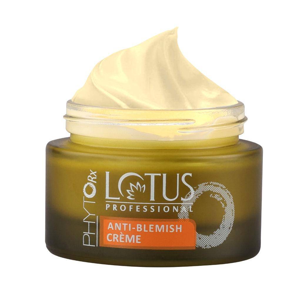 Lotus Herbals Lotus Professional PhytoRx Anti-Blemish Face Cream ,Glowing Skin & Fades Pigmentation,All Skin Types
