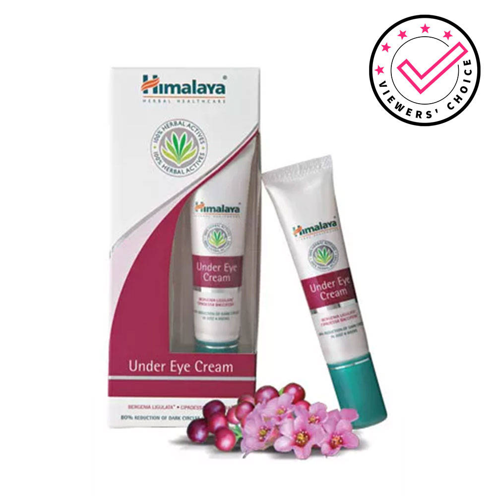 Himalaya Under Eye Cream with Winter Begonia & Wheat Germ Oil for Dark Circles and Fine Lines