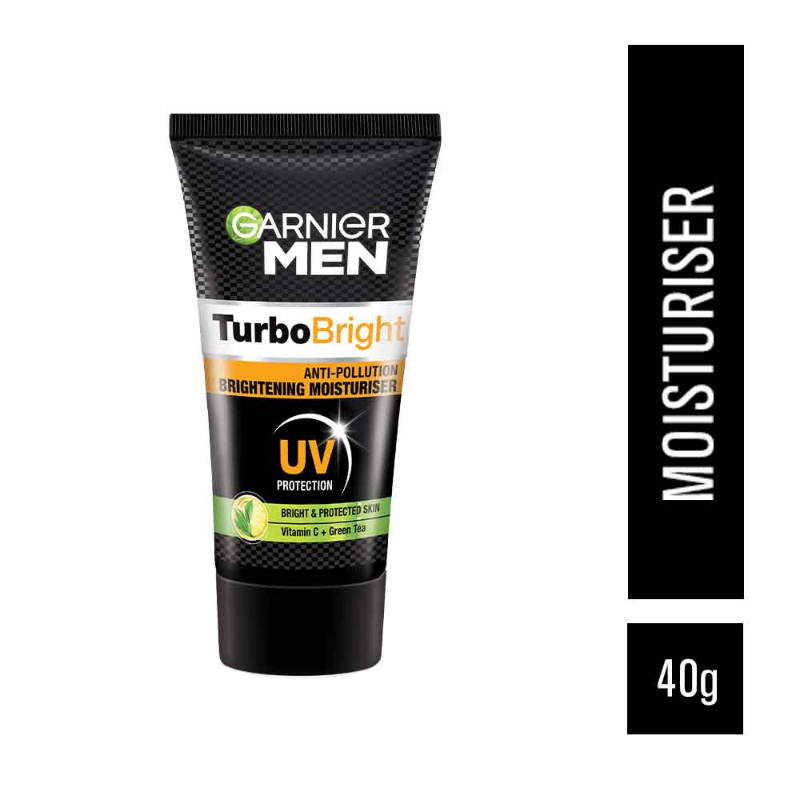 Garnier Men TurboBright Anti Pollution Brightening Moisturiser