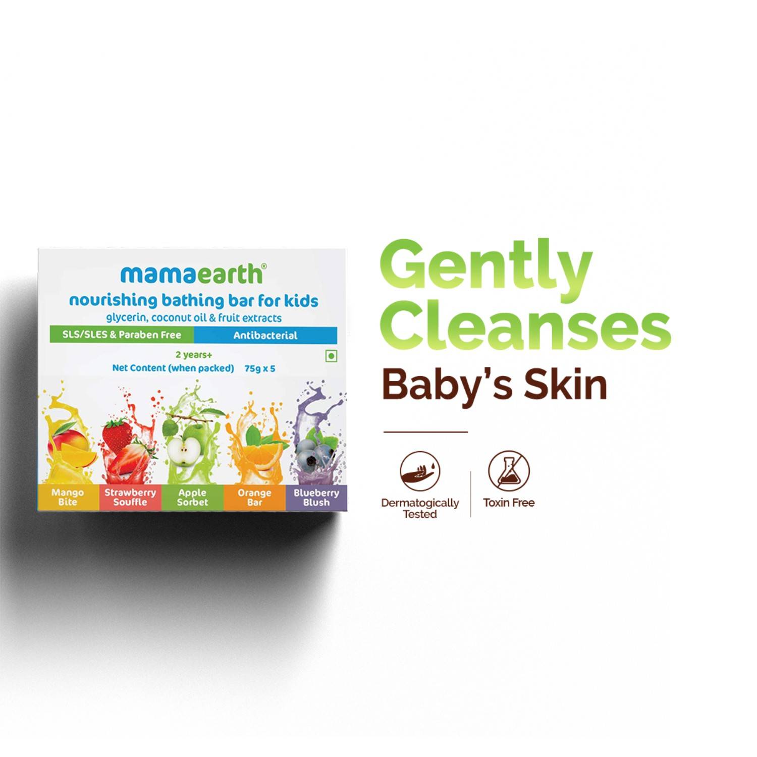 Mamaearth Nourishing Bathing Bar For Kids 2 Years