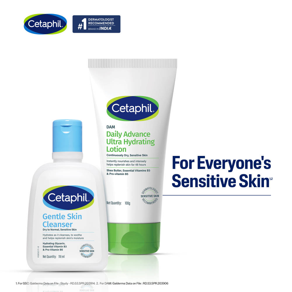 Cetaphil Cleansing & Hydrating Combo For Normal To Dry Skin