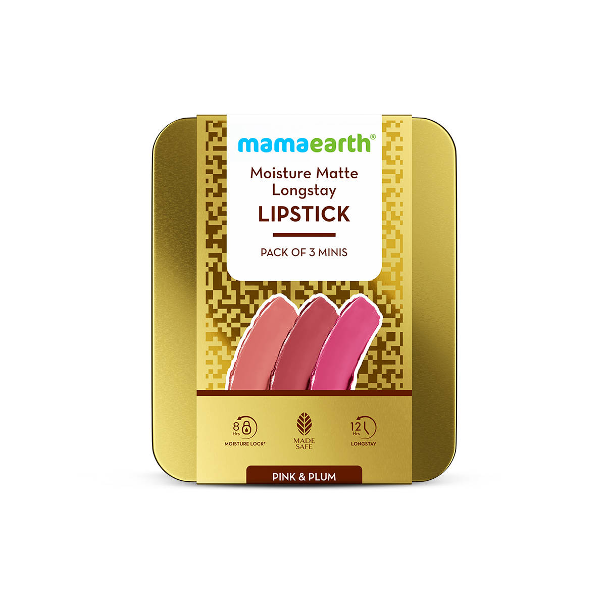 Mamaearth Moisture Matte Long Stay Lipstick Gift Set