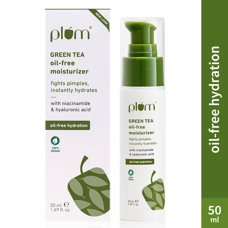 Plum Green Tea Oil-Free Moisturizer With Niacinamide For Oily, Acne Prone Skin