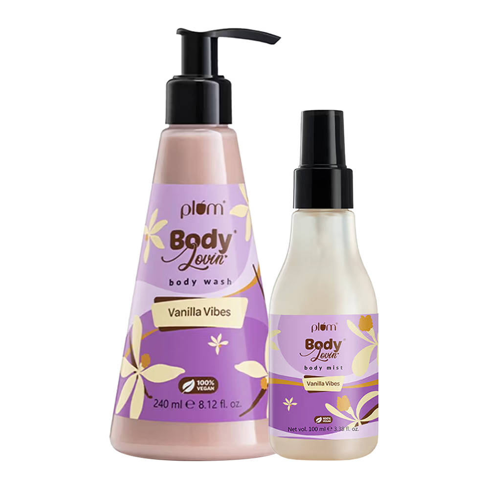 Plum Bodylovin' Vanilla Vibes Body Wash & Body Mist Duo