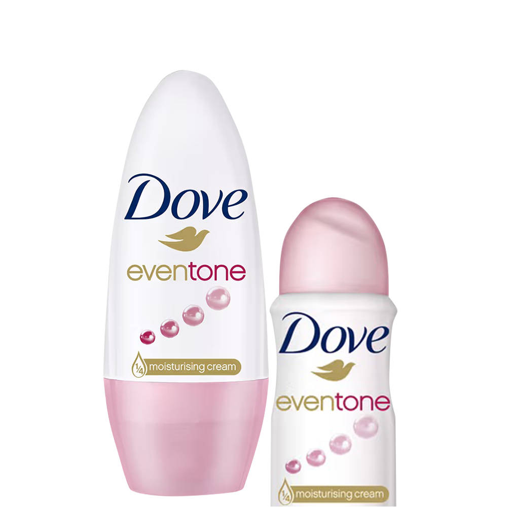 Dove Eventone Deodorant Body Spary & Roll On Combo