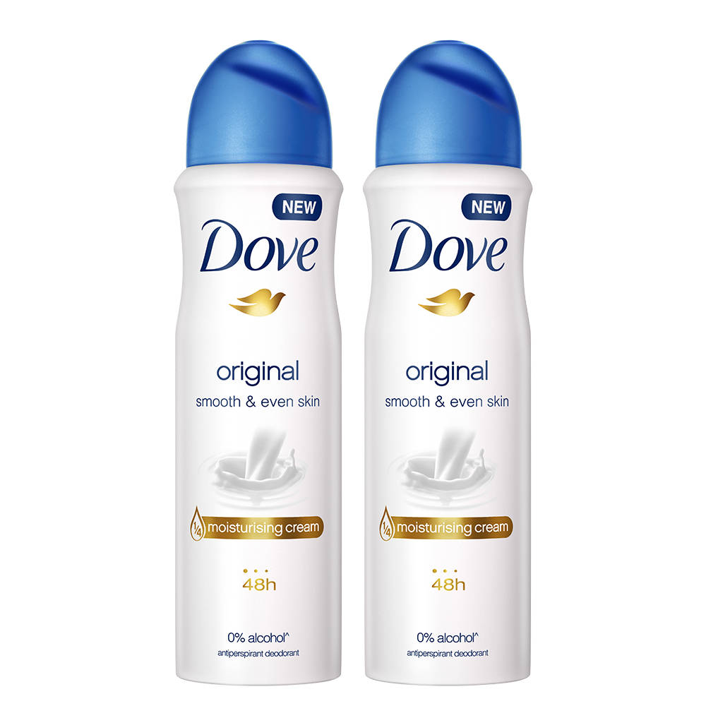 Dove Original Deodorant Pack Of 2