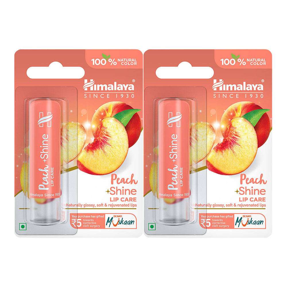 Himalaya Peach Shine Lip Care Duo