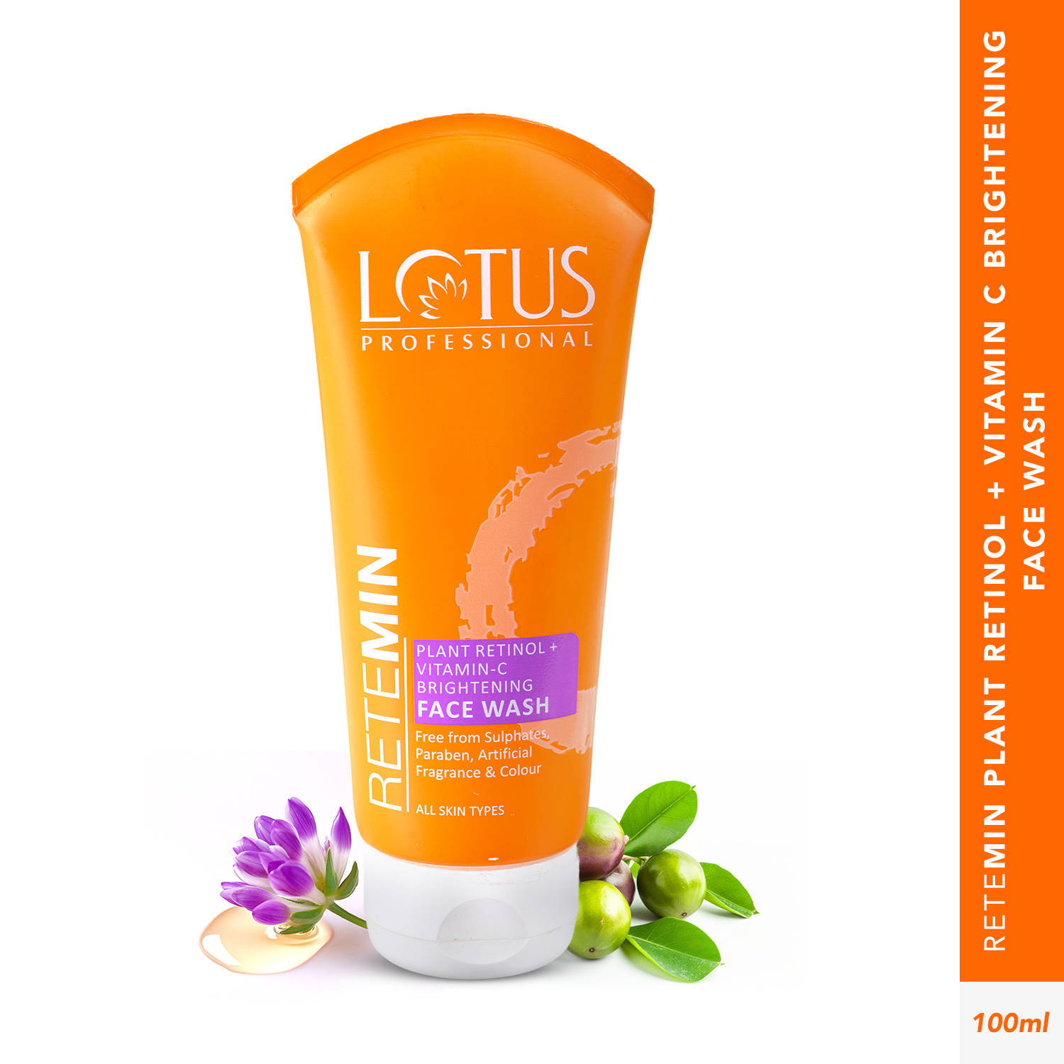 Lotus Herbals Lotus Professional Retemin Plant Retinol & Natural Vitamin C Face Wash