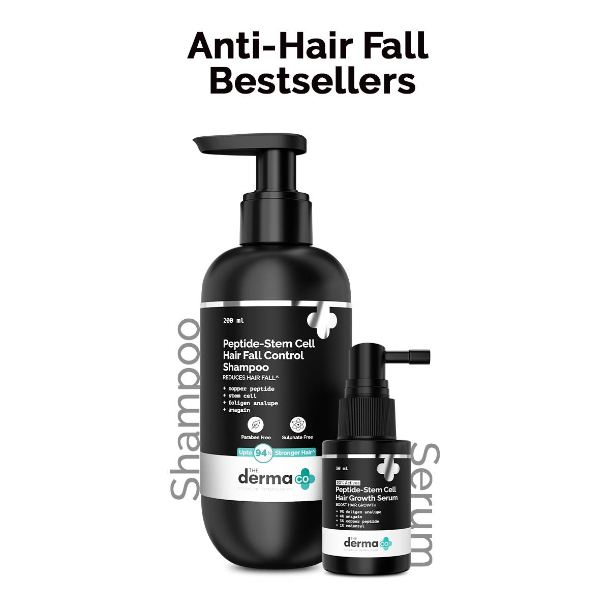 The Derma Co Peptide - Stem Cell Hair Care Combo